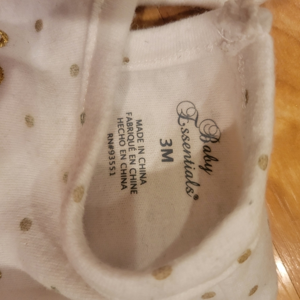 Baby girl pumpkin Thanksgiving top size 3 mo - Picture 6 of 8